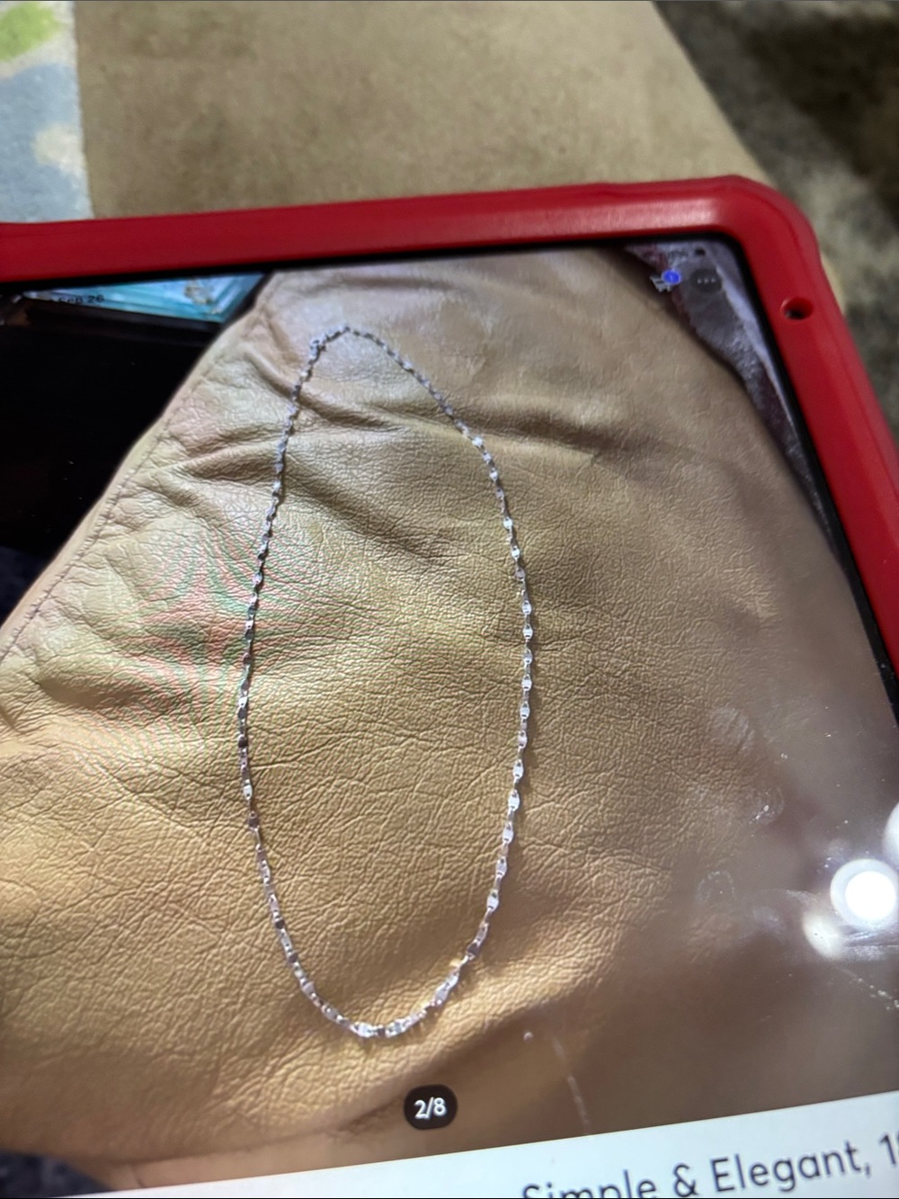 Ladies 18” ss chain